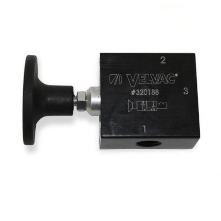VELVAC 3 Way Push/Pull Mini Valve 320188